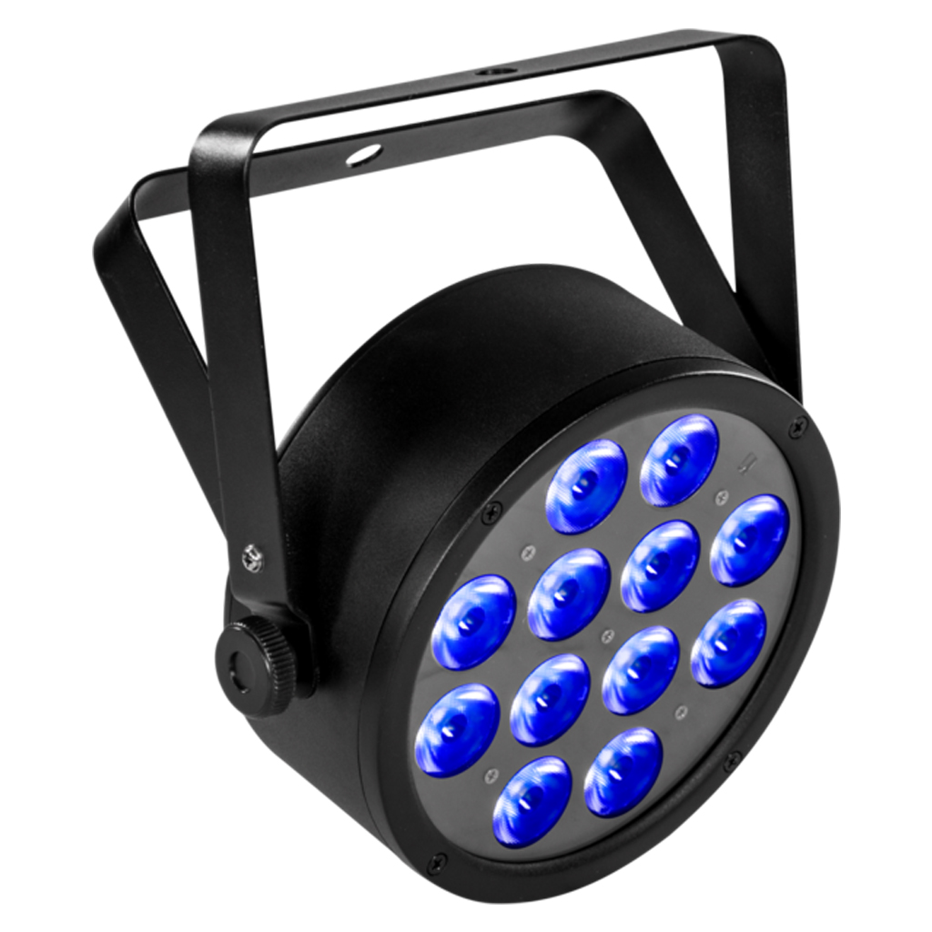 ProLights BATPAR12UTRI – PAR LED a batteria, 12×3 W RGB